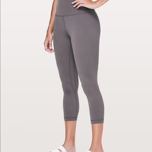 Lululemon Grey Align Crop